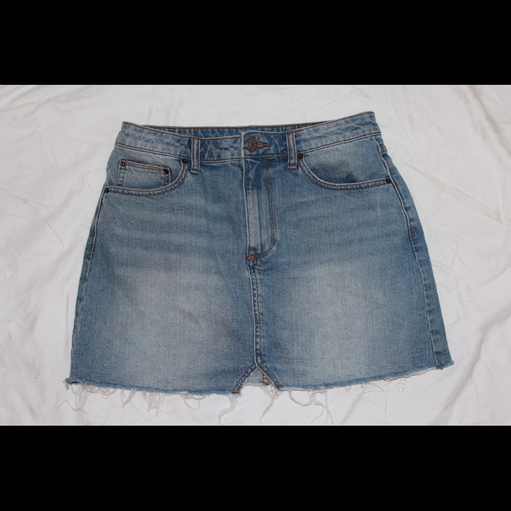 UO Jean Skirt